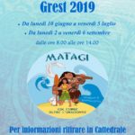 GREST 2019 - Cliccare per vedere la locandina e tutte le informazioni per le iscrizioni!